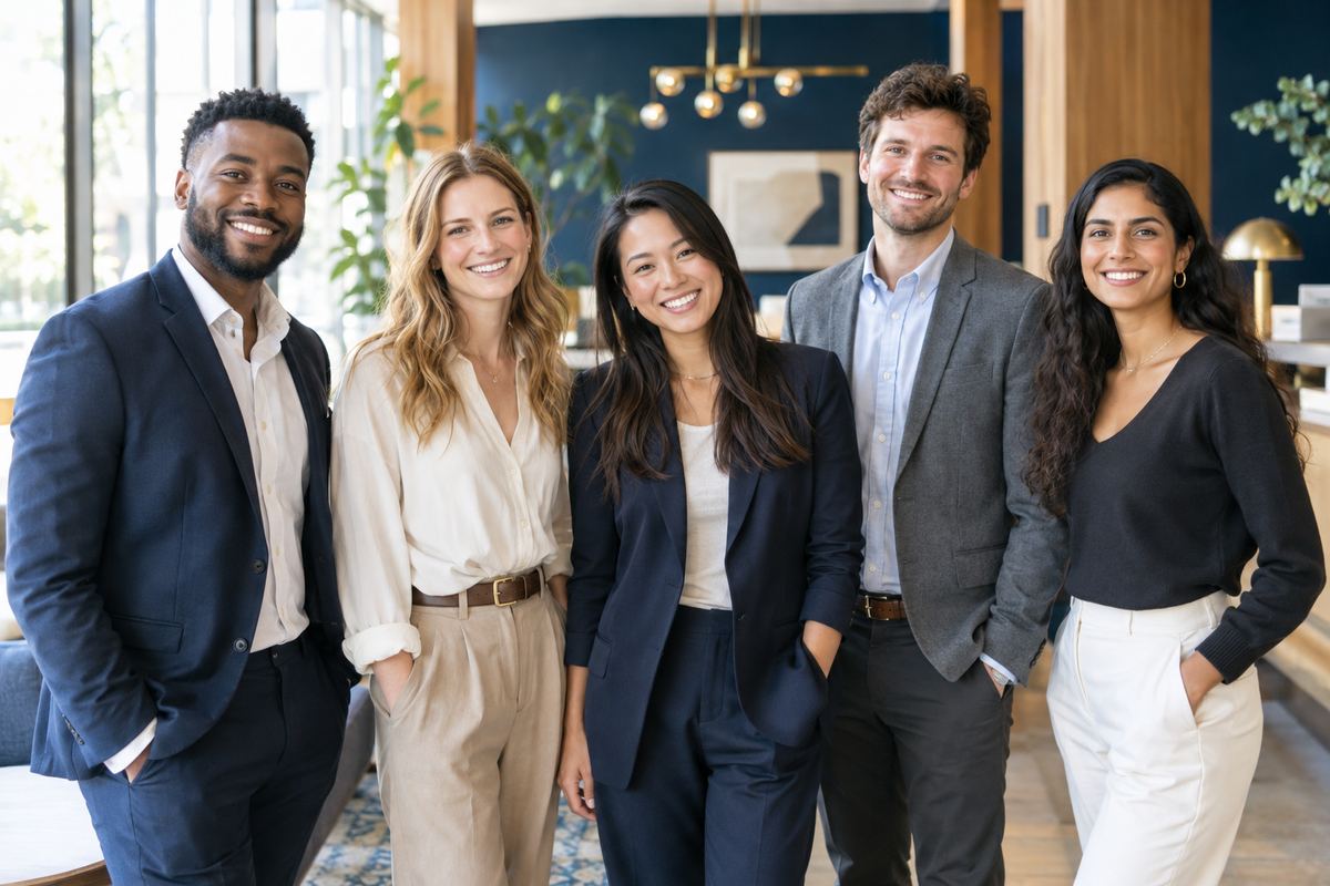 The JMAP Group team in the office